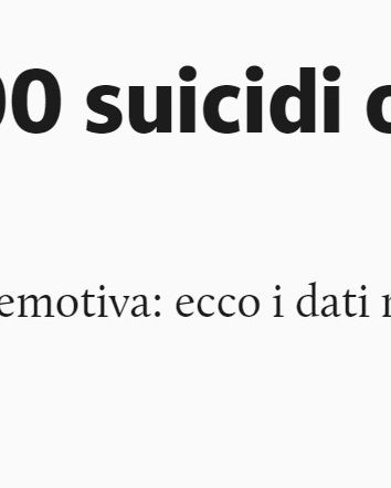 I suicidi dei padri separati