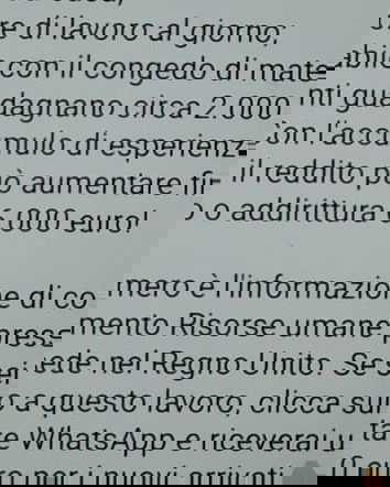 Gli annunci di lavoro troppo belli