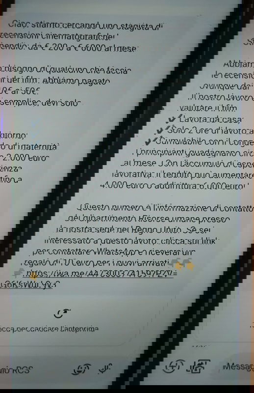 Gli annunci di lavoro troppo belli