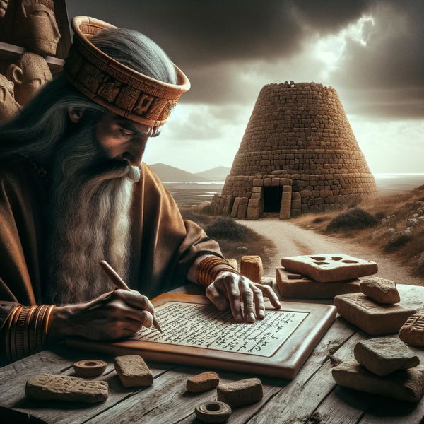 I caratteri cuneiformi e i sardi