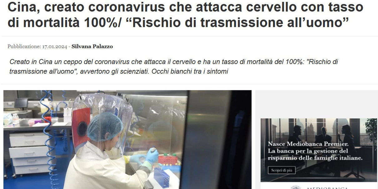 Il virus che attacca il cervello article-post
