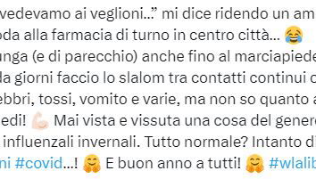 L’influenza “mai vista prima”