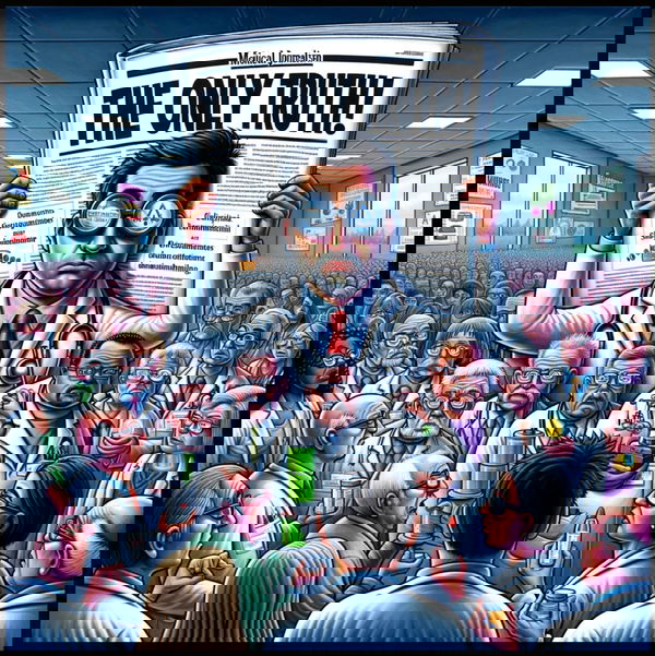 Vaccini e giornalismo a tesi