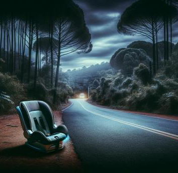 Il seggiolino per bambini e gli scarelore