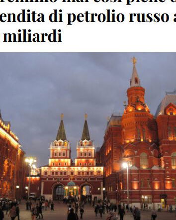 Il Fatto Quotidiano, l’analisi del CREA e il PIL russo
