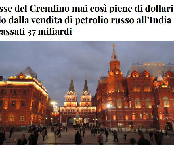 Il Fatto Quotidiano, l’analisi del CREA e il PIL russo article-post