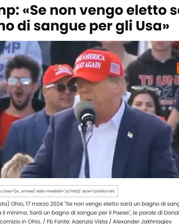 Trump, il bagno di sangue, ByoBlu e la contestualizzazione article-post