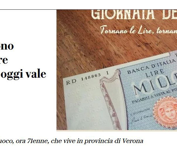 Repubblica, il buono da mille lire e Giustitalia… article-post