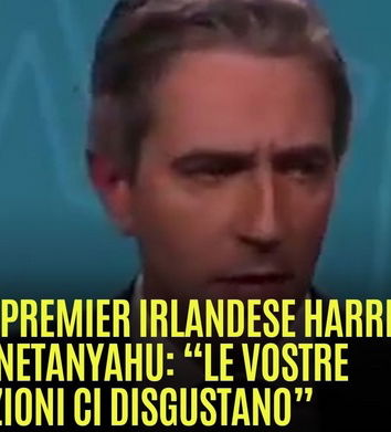 Il discorso di Simon Harris contro Netanayahu