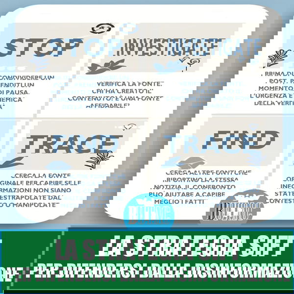 La strategia SIFT – Le guide di BUTAC