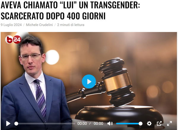 L’insegnante irlandese per 400 giorni in carcere…