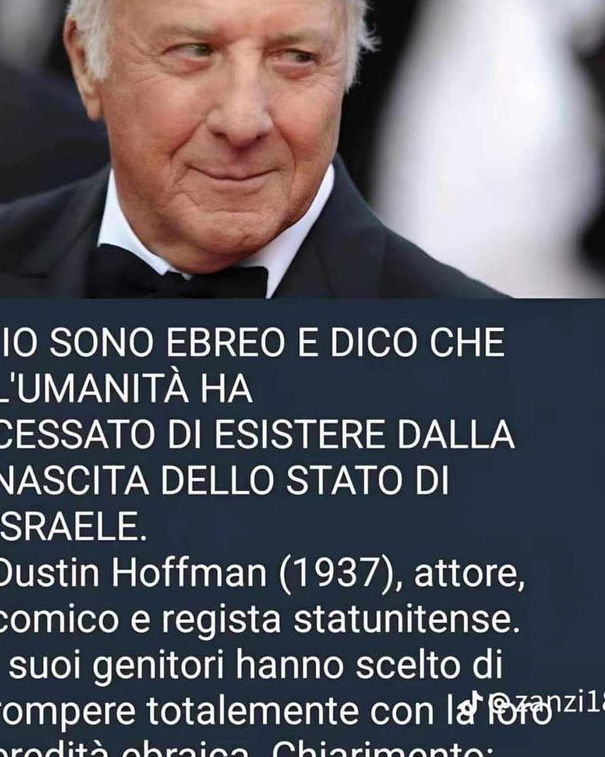 Dustin Hoffman e la citazione su Israele article-post