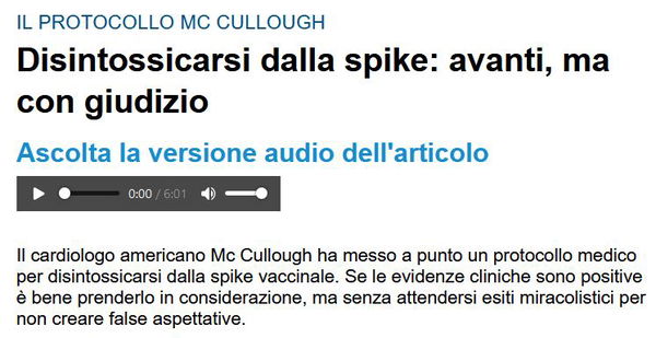 No, Peter McCullough non lavora più alla Baylor