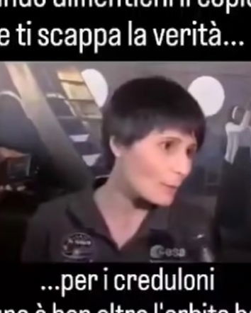 Samantha Cristoforetti e la gaffe sulle orbite basse