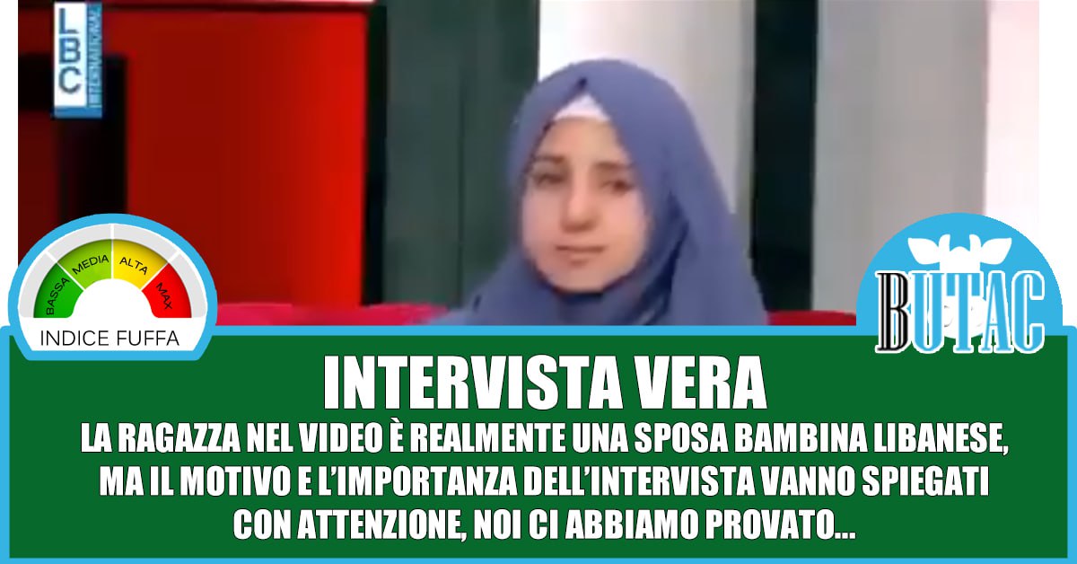 Intervista a una sposa bambina