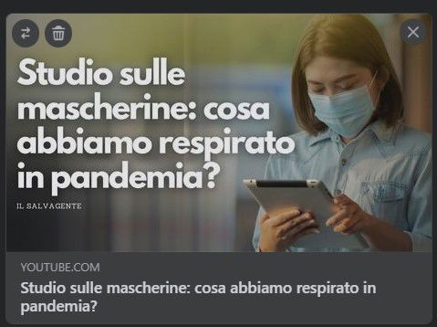 Lo studio spagnolo sulle mascherine