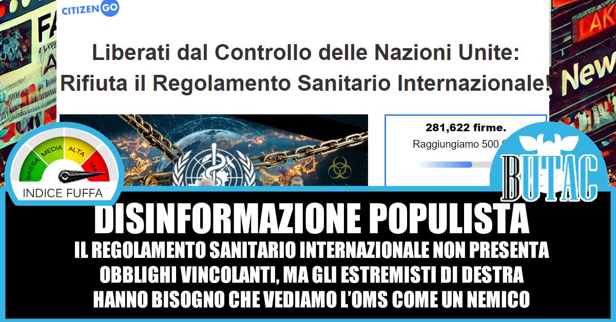 Una petizione 