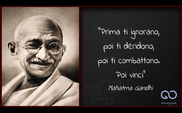 Gandhi non l’ha mai detto