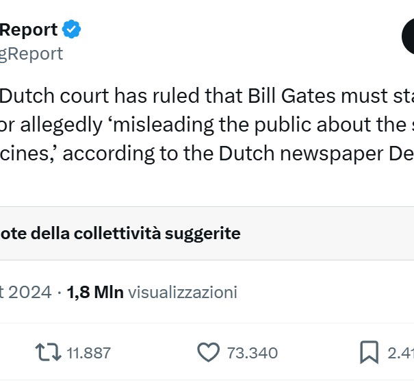 Il processo a Bill Gates in Olanda article-post