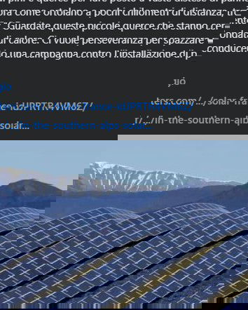 Cime tempestose e fotovoltaico in Francia