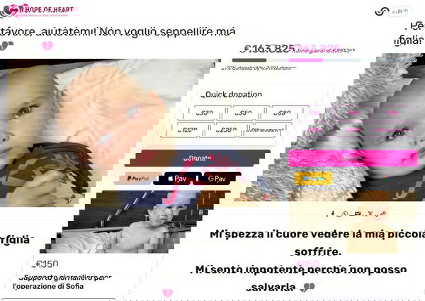 Unisciti a noi per salvare Sofia…