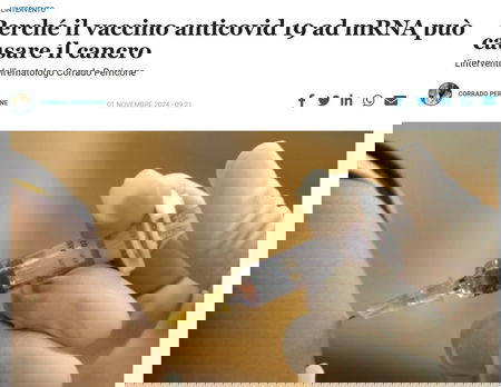 L’ematologo, il vaccino e i tumori article-post