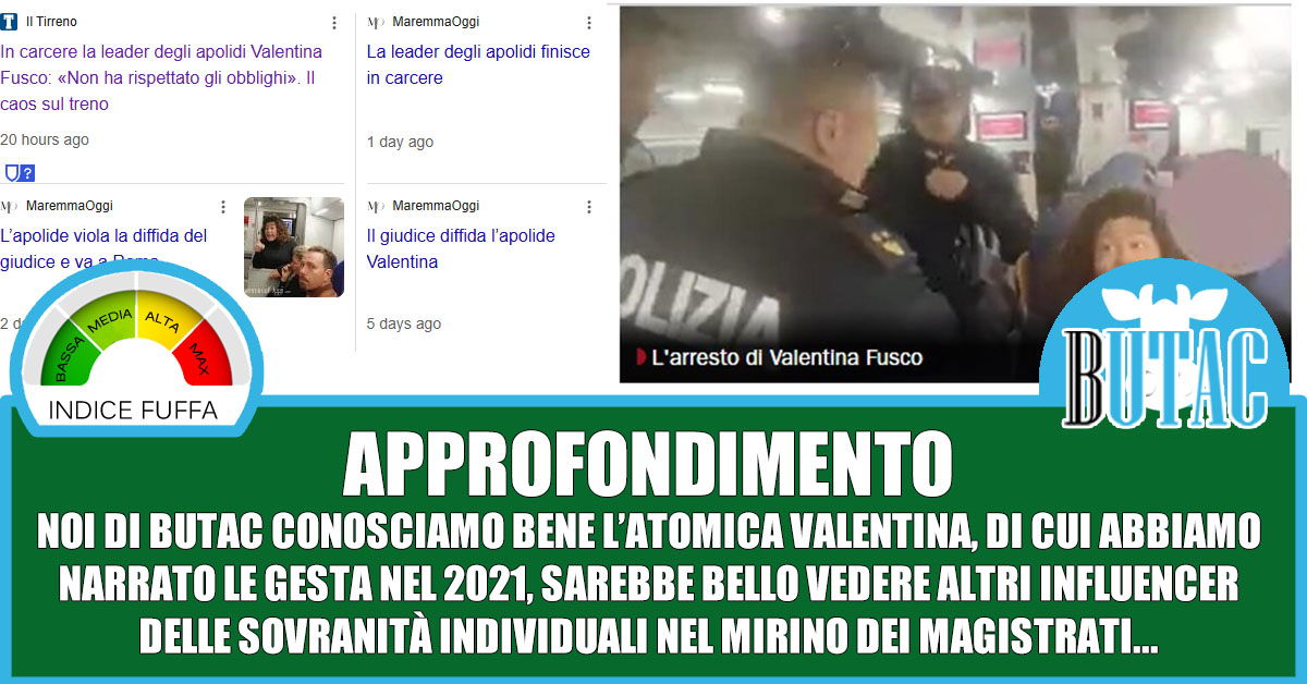 Chi è Valentina Fusco, “leader degli apolidi”…