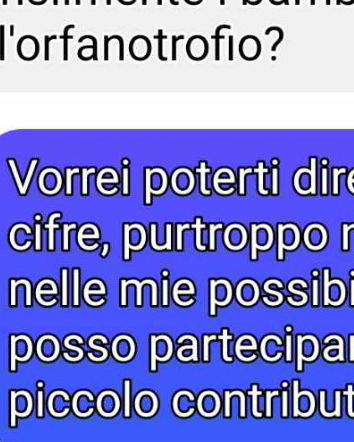 Aiutare i bambini dell’orfanotrofio