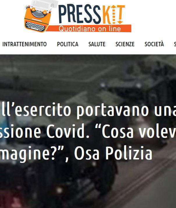 Un’unica bara sui camion di Bergamo… article-post