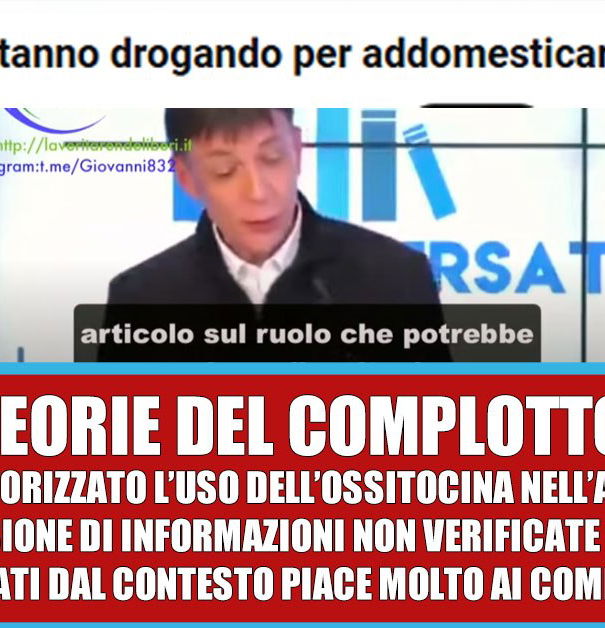 L’ossitocina nell’acqua potabile article-post