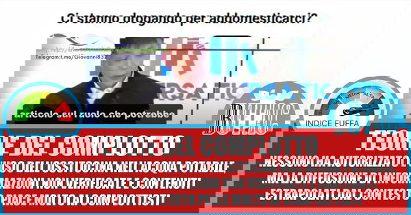 L’ossitocina nell’acqua potabile