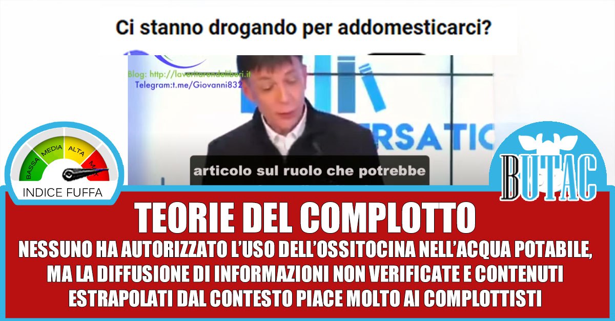 L’ossitocina nell’acqua potabile article-post