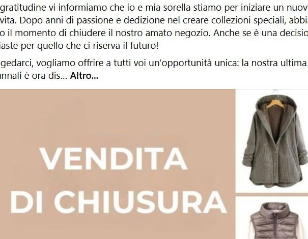 La truffa dei negozi che chiudono article-post