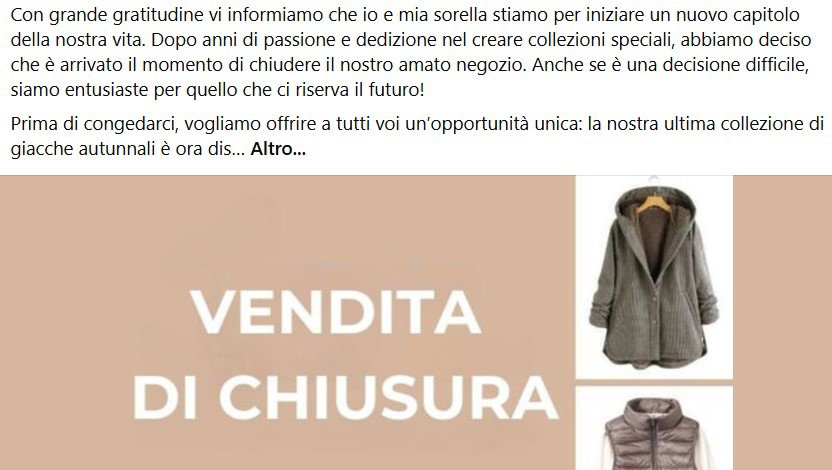 La truffa dei negozi che chiudono article-post