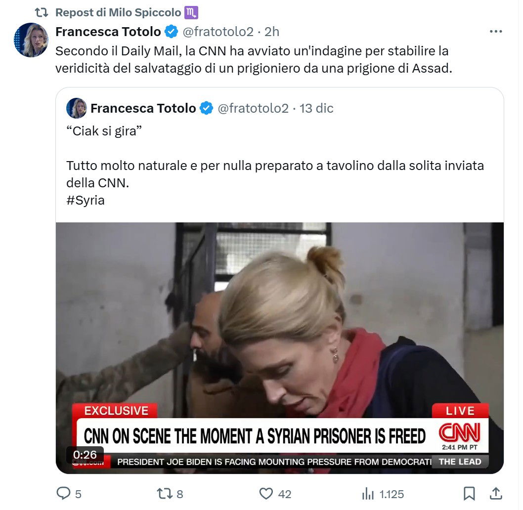 L’indagine della CNN sul prigioniero siriano