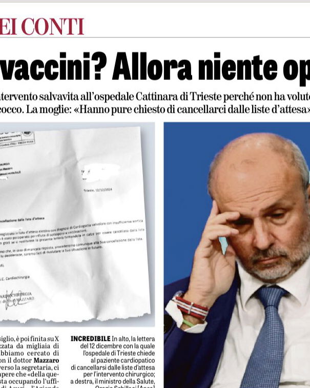 Niente operazione senza vaccino… article-post