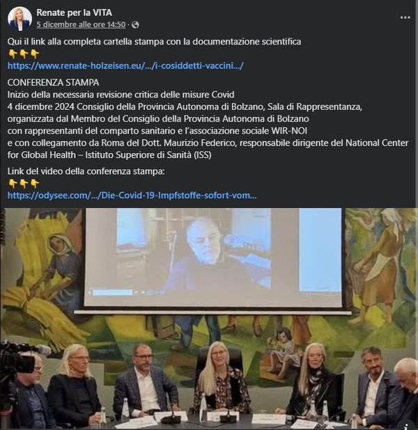 La “documentazione scientifica” di Renate Holzeisen