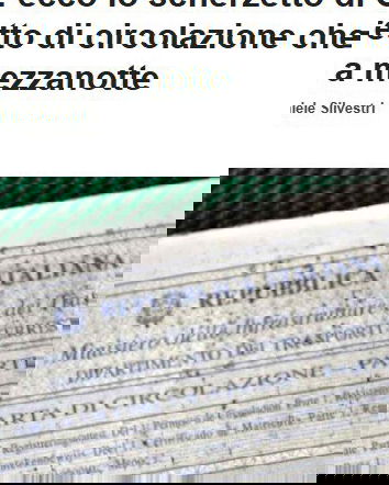 A Capodanno tassa sul libretto di circolazione