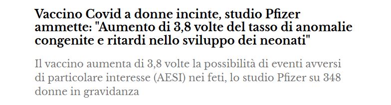 Donne incinte, vaccino anti-COVID e disinformatori seriali article-post