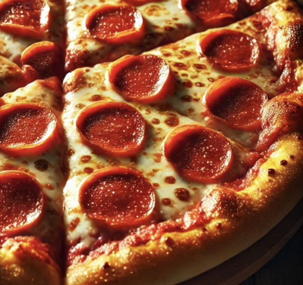 Pizza ai peperoni o pepperoni pizza?