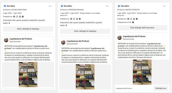 Occhio alle false liquidazioni online
