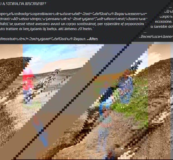 L’isola di Pasqua e “la storia da riscrivere”