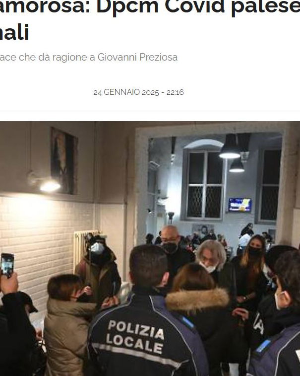 Le sentenze sui DPCM durante il COVID article-post