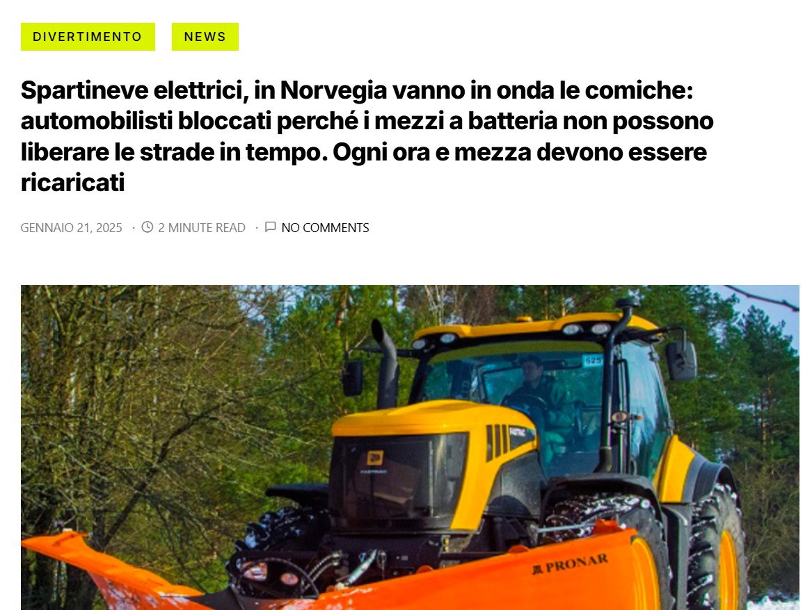Gli spartineve elettrici e i disinformatori seriali article-post