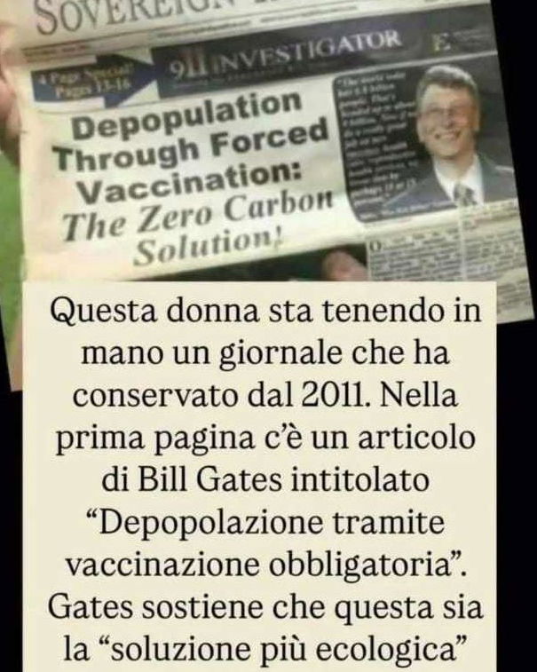 Bill Gates e il giornale conservato dal 2011 article-post