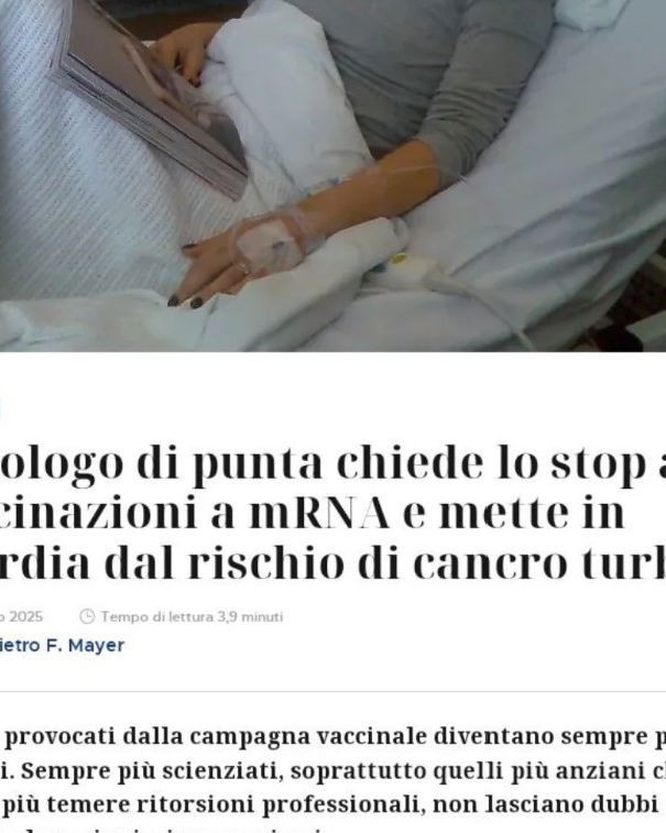 Oncologo di punta chiede lo stop alle vaccinazioni article-post