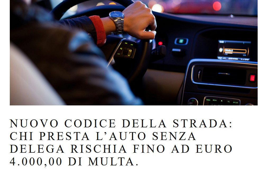 Il clickbait e il Nuovo Codice della Strada (di nuovo) article-post