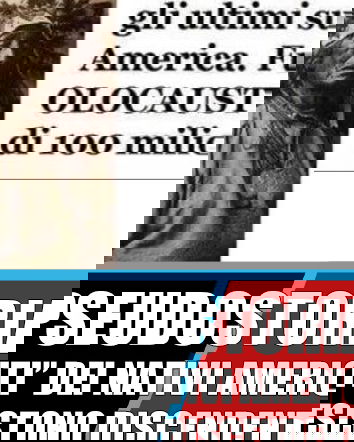 L’olocausto dei Nativi americani