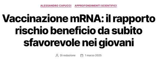Ancora allarmismo sui vaccini