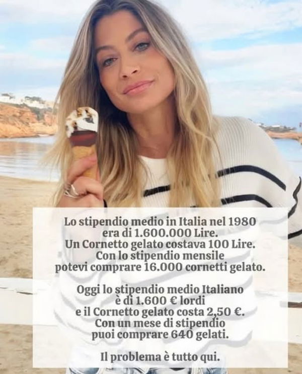 Cornetti, stipendi e anni ’80